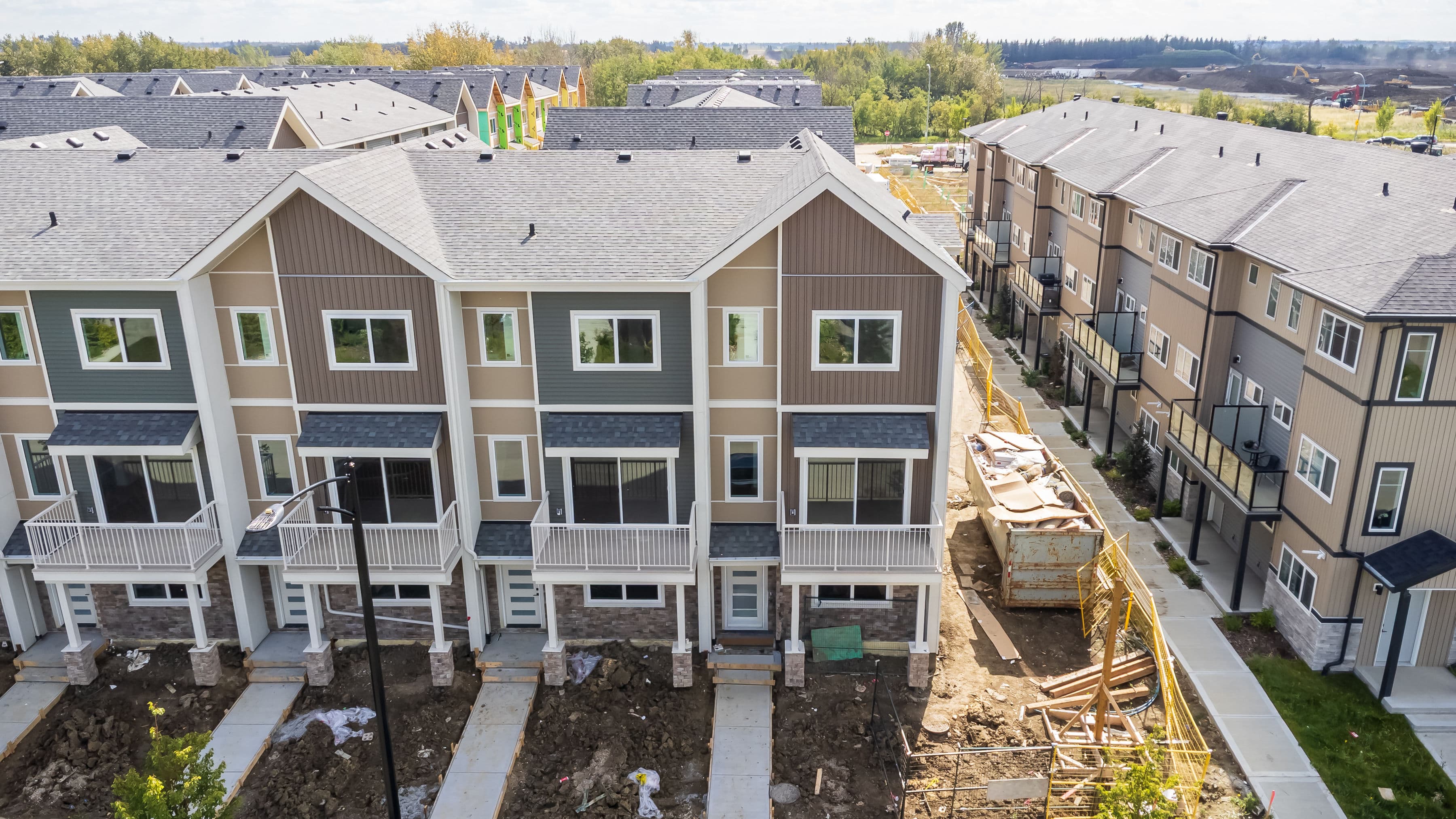 Peak 60 Townhomes at Keswick is located in Southwest Edmonton Key2alberta.com Yogi Bhanushali Peak Developments